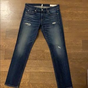 rag & bone Dre skinny boyfriend jeans size 28